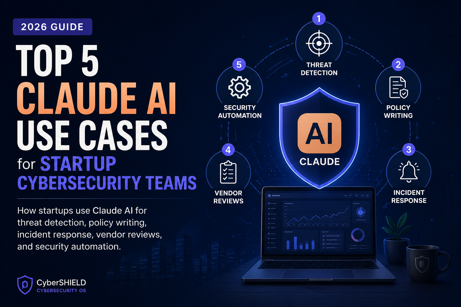image from Top 5 Claude AI Use Cases for Startup Cybersecurity Teams in 2026